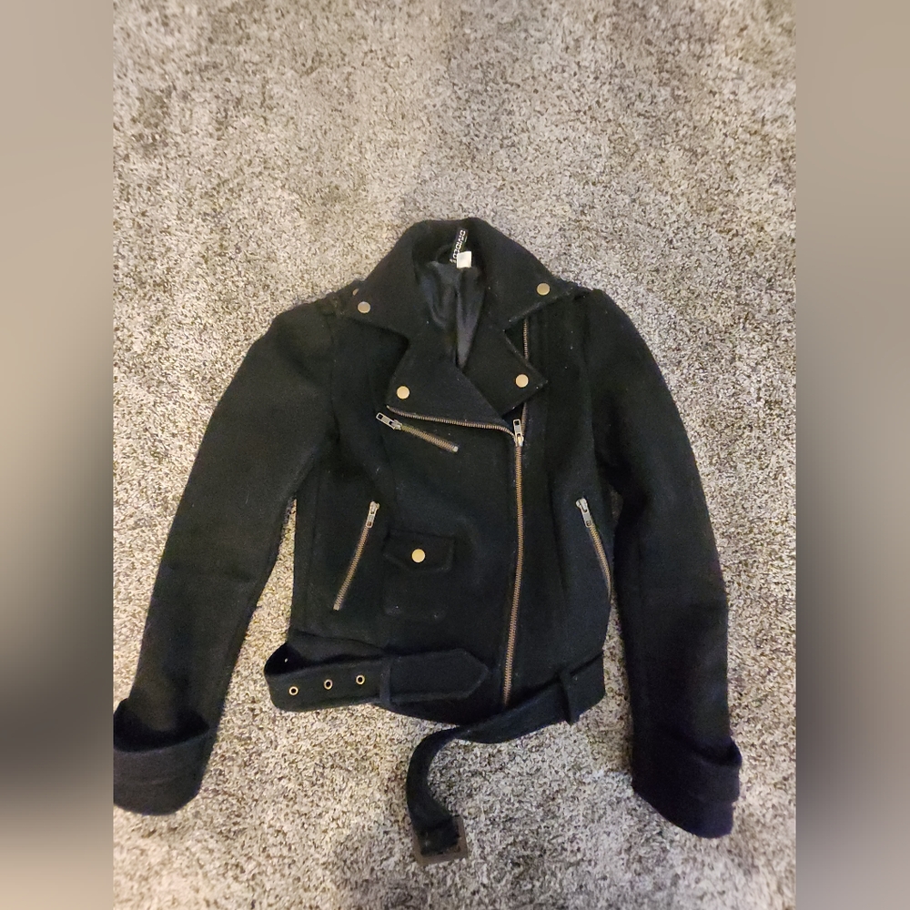 H&M Moto Jacket – Size 4